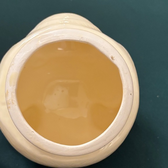 Ceramic Bear Cookie Jar with Blue Sweater - Picture 3 of 6